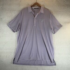 Ralph Lauren‎ RLX Golf Polo Blue Striped Shirt Valhalla PGA Championship Sz XXL